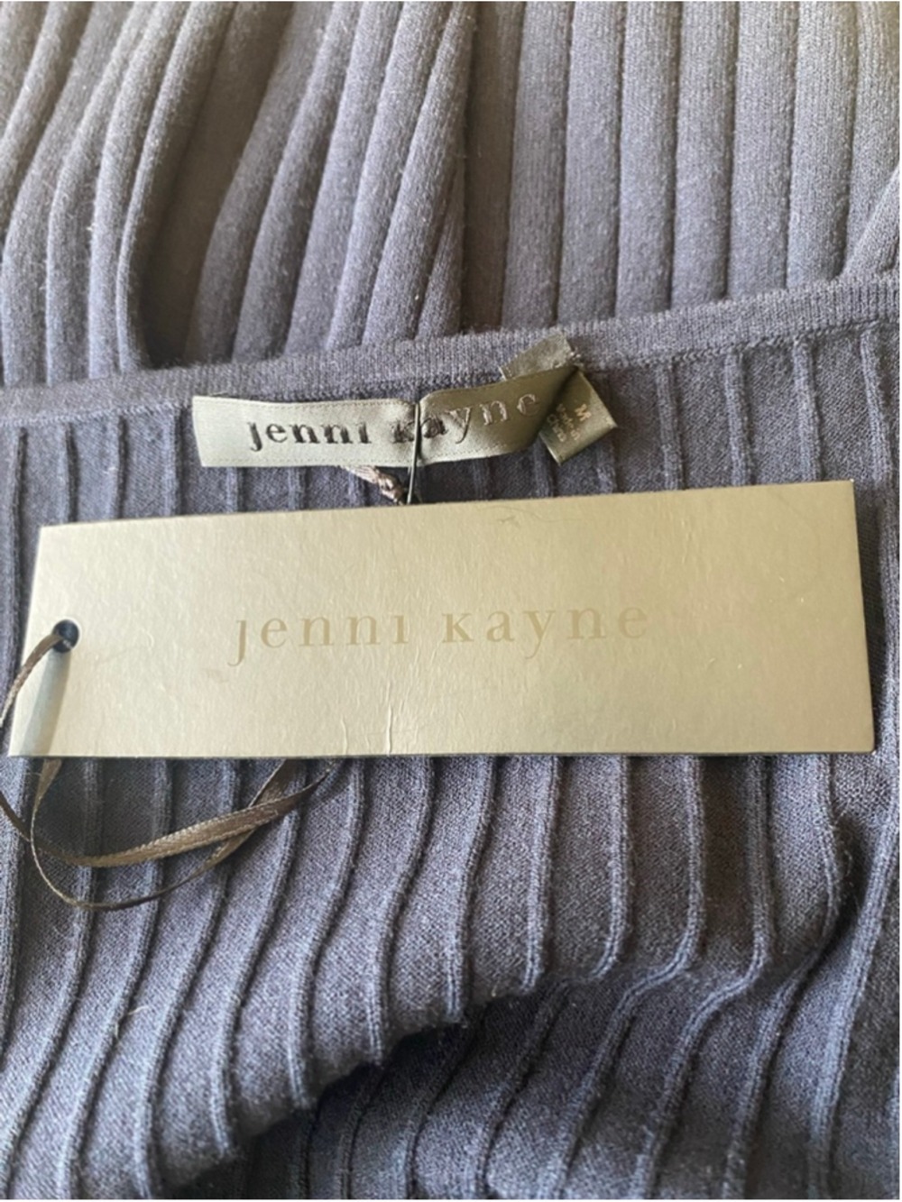 NWT Jenni Kayne Rib Tank Maxi Dress Dark Navy M - Picture 8 of 10